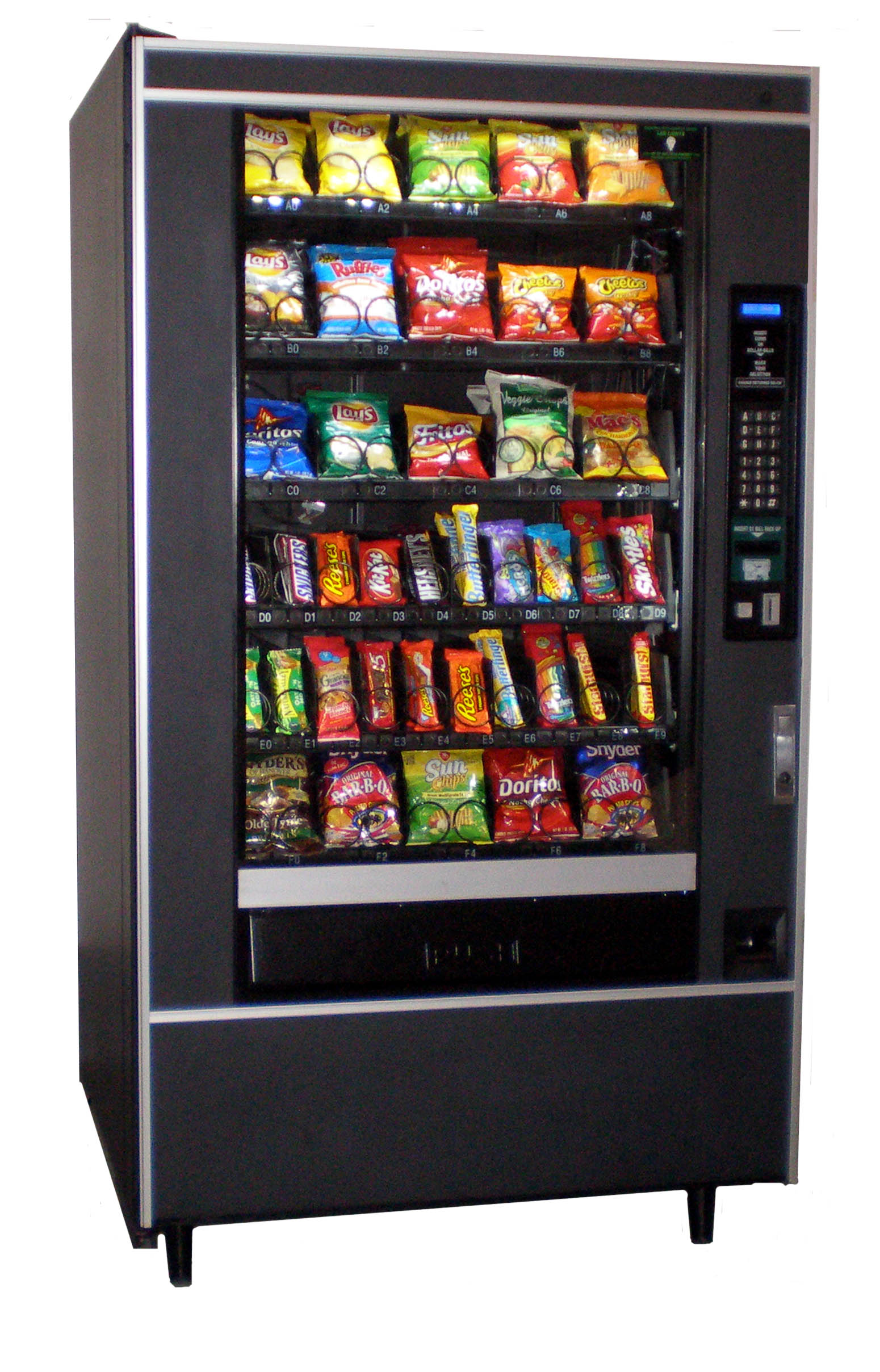 Crane National 147 Snack Vending Machine